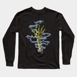 Creepy Mummy Hand Long Sleeve T-Shirt